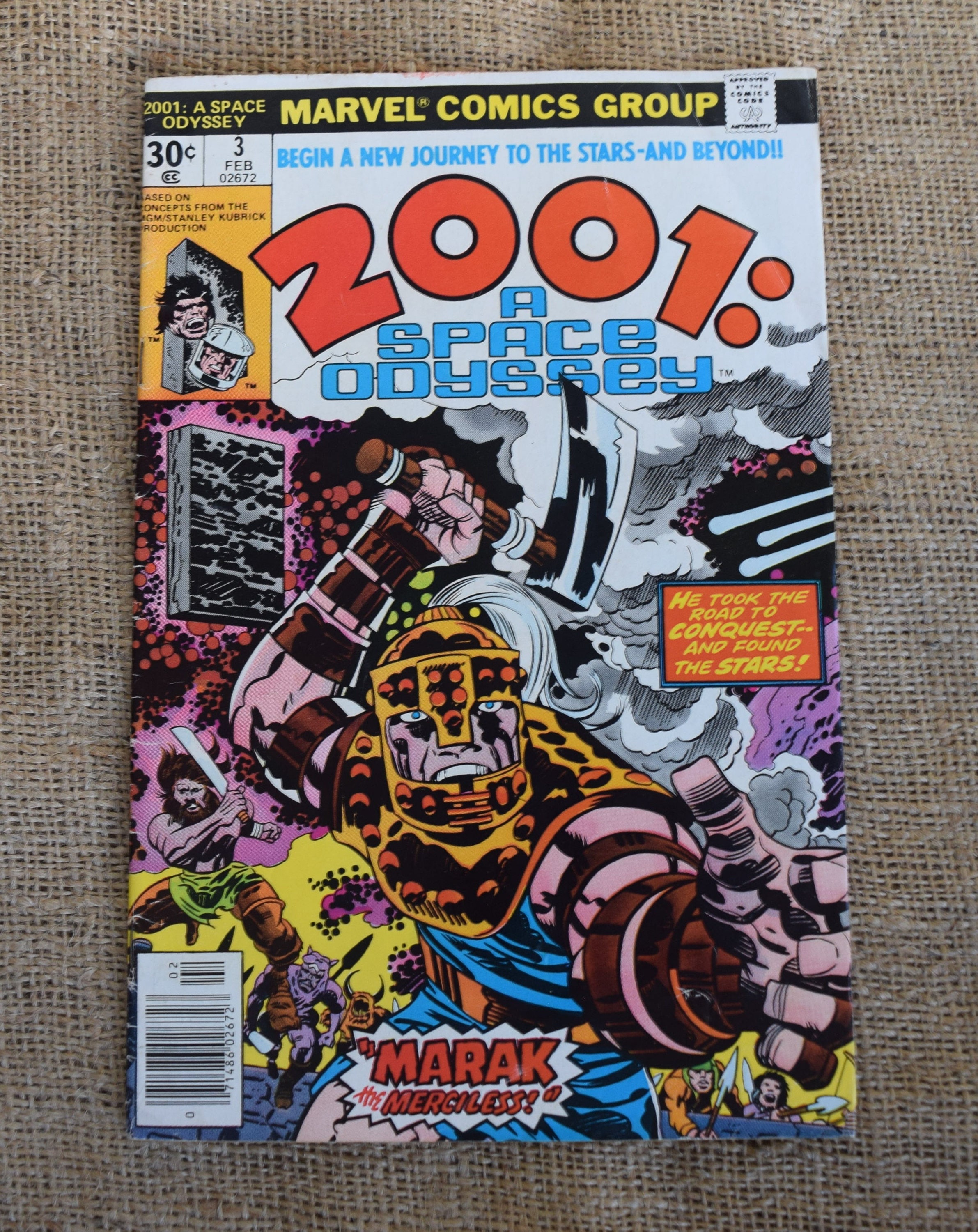 2001: A Space Odyssey Comic Book Marvel Comics Group 1977 - Etsy UK