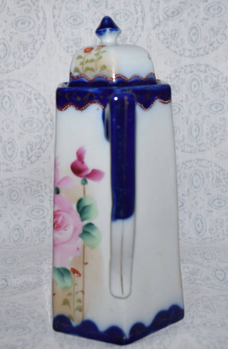 Antique Nippon JEOH China by Nagoya Seito Hand Painted Teapot Etsy