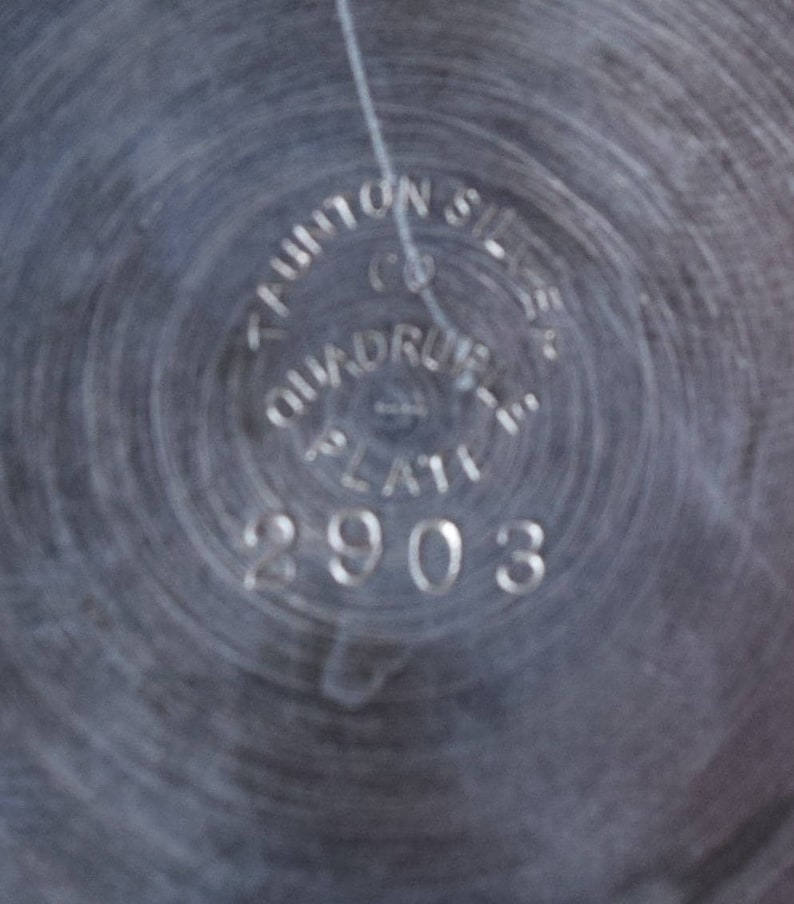 Antique Taunton Silver Co. Quadruple Plate Covered Serving Etsy