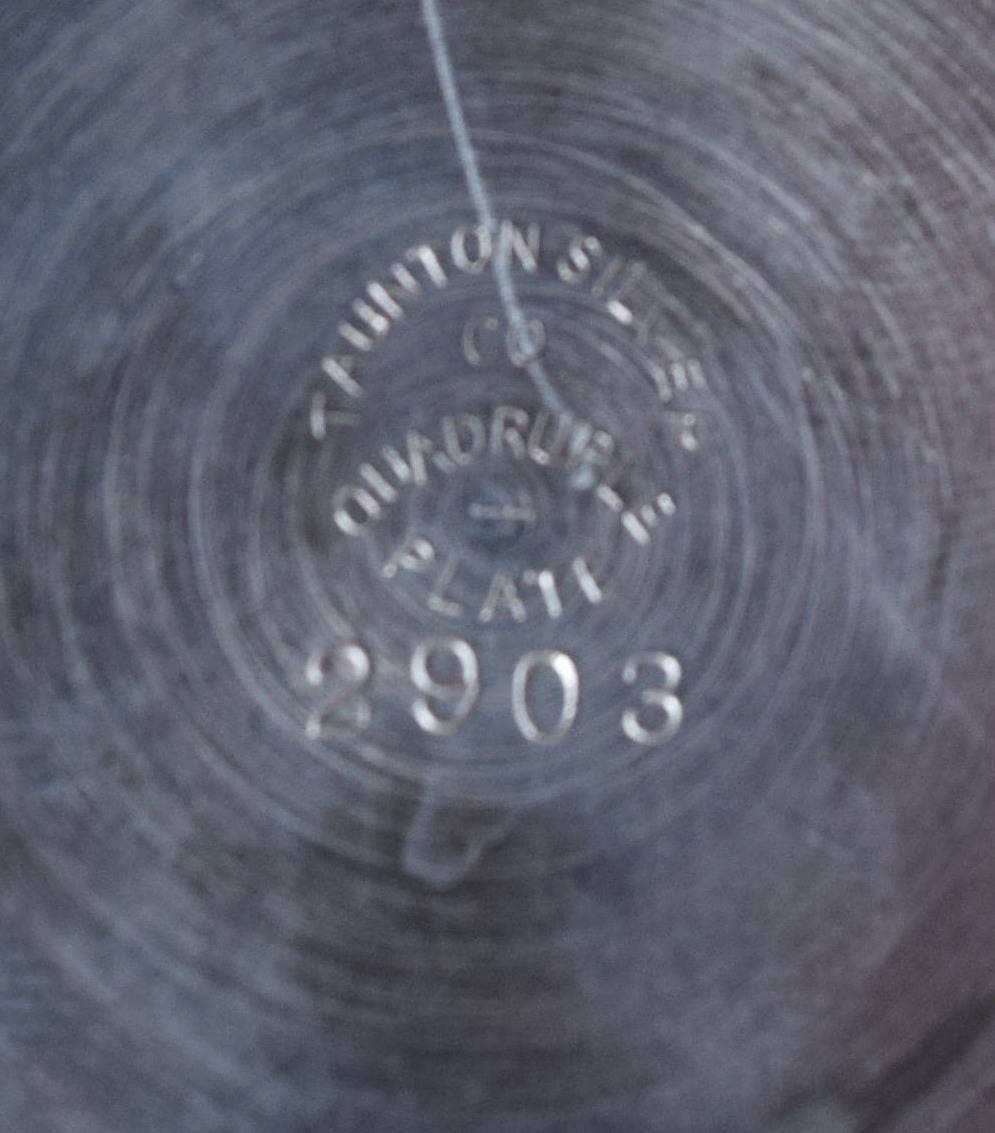 Antique Taunton Silver Co. Quadruple Plate Covered Serving Etsy Australia