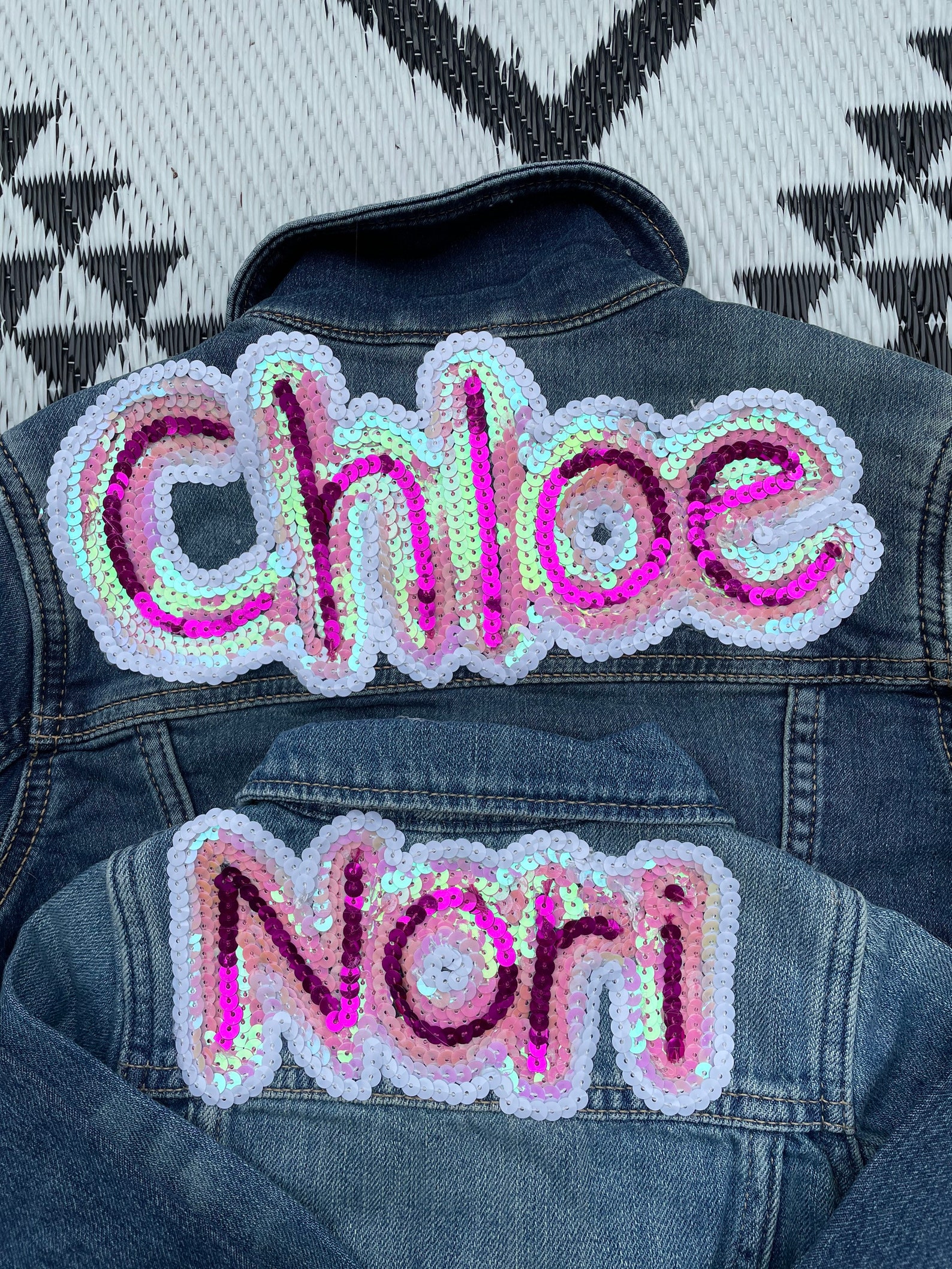 Custom Iron on Name Patch Personalized Gift Etsy