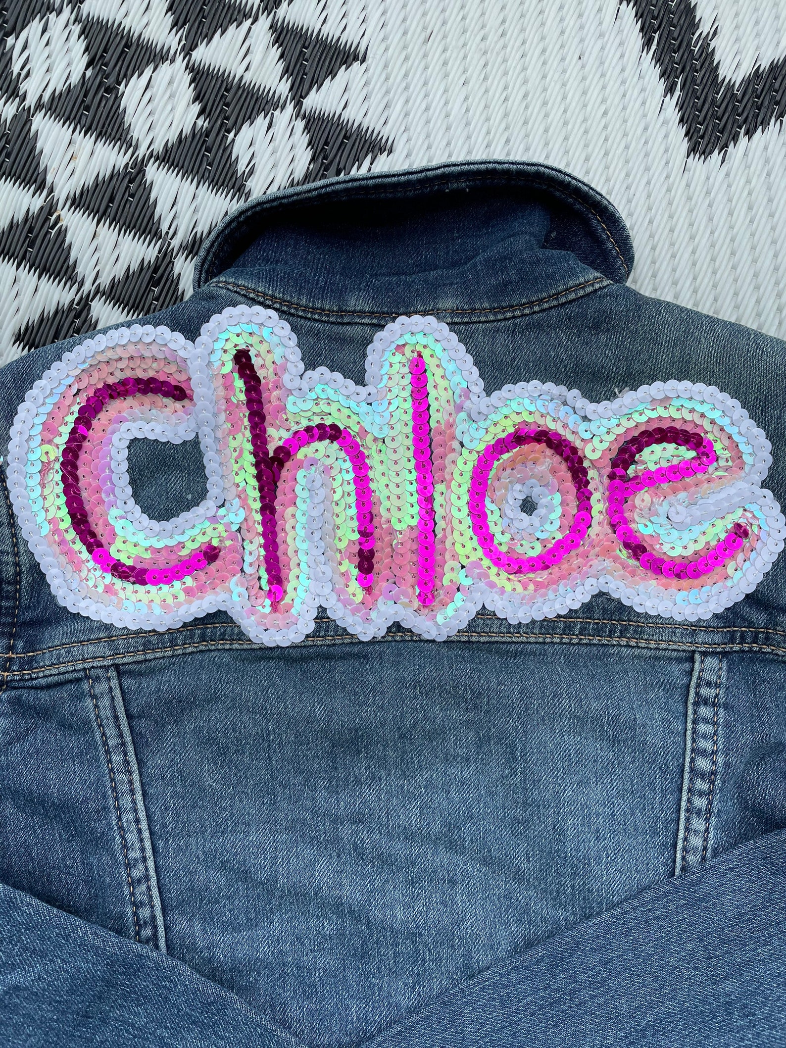 Custom Iron on Name Patch Personalized Gift Etsy