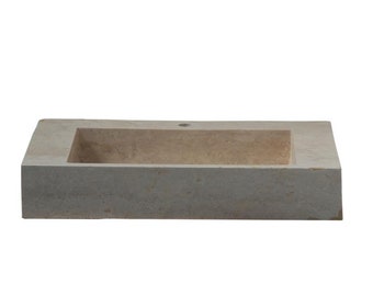 Natural Stone Red Travertine Farmhouse Sink Etsy
