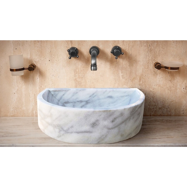Marble Wall Mounted Sink Etsy