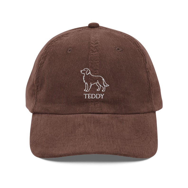 Custom Dog Hat Personalized Golden Retriever Hat Gifts for Dog Lovers Gifts for Dog Owners Personalised Hats Personal Pet Gifts Dog Memorial image 9