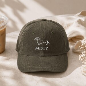Custom Dog Hat Personalized Golden Retriever Hat Gifts for Dog Lovers Gifts for Dog Owners Personalised Hats Personal Pet Gifts Dog Memorial image 7