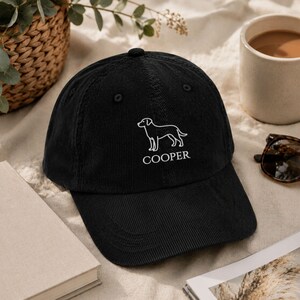Custom Dog Hat Personalized Golden Retriever Hat Gifts for Dog Lovers Gifts for Dog Owners Personalised Hats Personal Pet Gifts Dog Memorial image 6