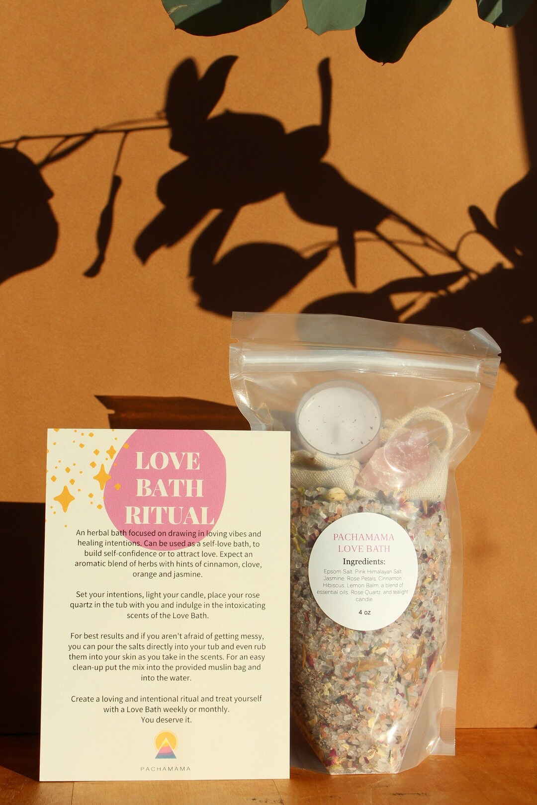 Love Herbal Bath Kit // Ritual Bath Self Love Bath - Etsy