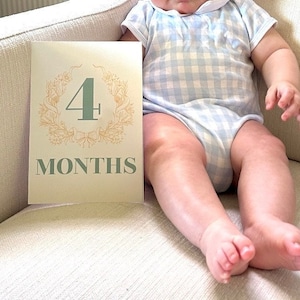 Month Marker Cards