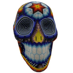 Arte Wixarika, Arte Huichol, Figura Wixarika, Figura Huichol, Artesanía Wixarika, Artesanía Huichol, Arte de Cuentas, Arte Mexicano, México.