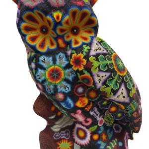 Arte Wixarika, Arte Huichol, Figura Wixarika, Figura Huichol, Artesanía Wixarika, Artesanía Huichol, Arte de Cuentas, Arte Mexicano, México.