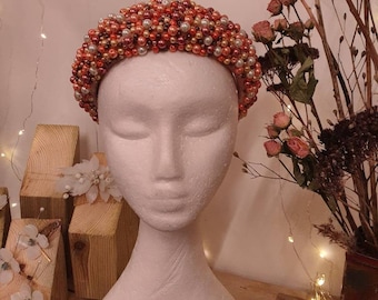 Beaded halo, headband, bridal, bridesmaid hair accessories
