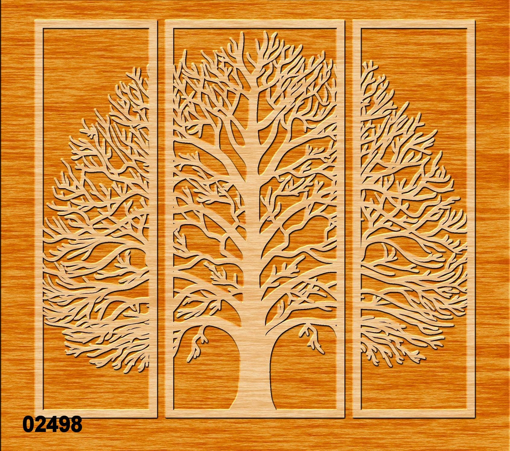 Arbre Triptyque Plusieurs Modèles Aux Choix Panneau Bois Collections Décoration Intérieur