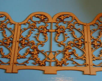 Room divider for doll size 26 ba001