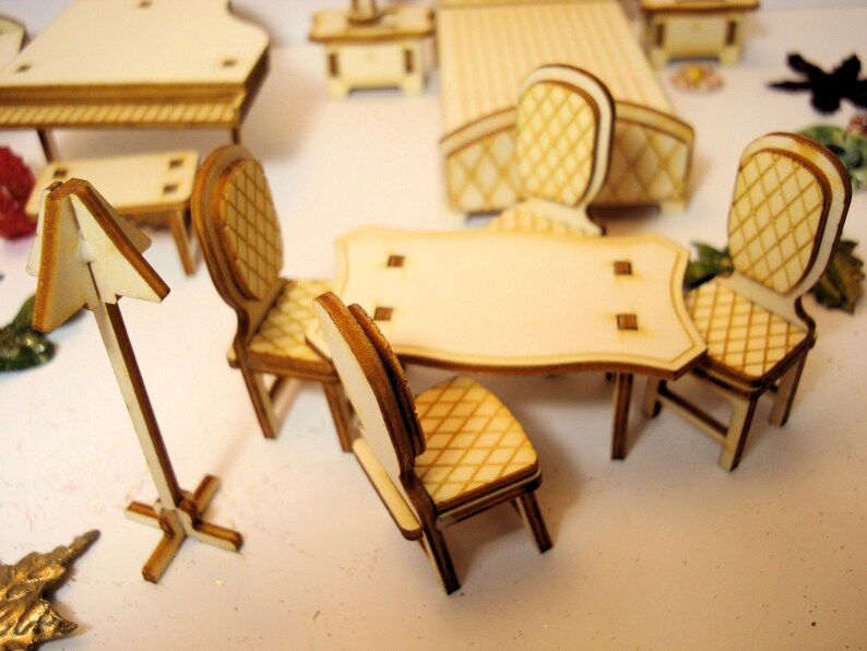 Meuble mobilier maison de poupée 02223 jouet enfant collectionneur mini