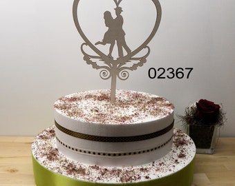 Cake topper 8 modèle  choix  pour vos pièces monter mariage anniversaire