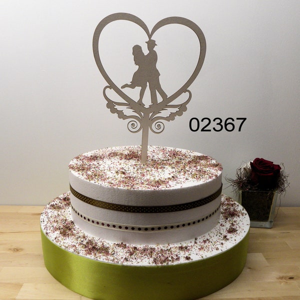 Cake topper 8 modèle  choix  pour vos pièces monter mariage anniversaire