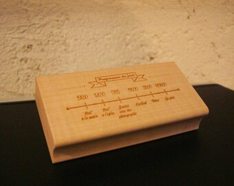 Stamp TSM002 10 x 5 cm customized on request