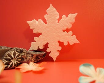 Snowflake F00016 polystyrene holiday, wedding ceremony on measures