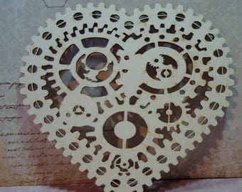 mechanical heart for your Valentine's day cards 002