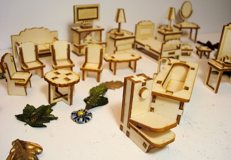 Meuble mobilier maison de poupée 02224 jouet enfant collectionneur mini