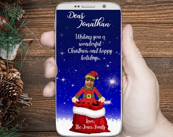 Last minute personalized christmas cards