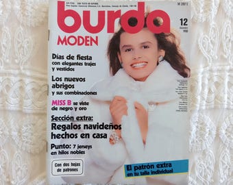 Magazine Burda Style N°179 Novembre 2014 - Noir Et Blanc Duo De Choc, Occasion Avec Défauts D'usage