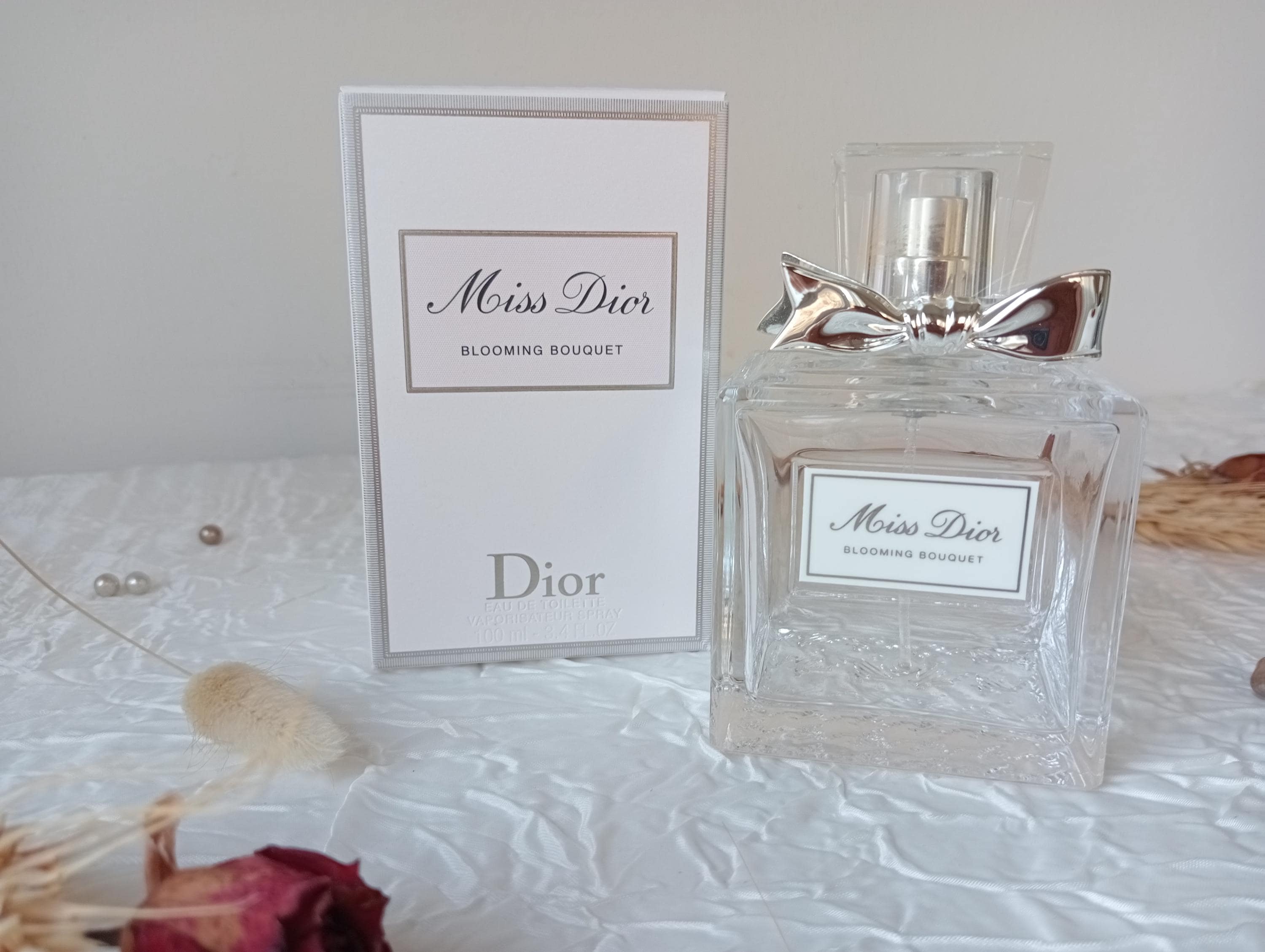 Empty MISS DIOR Blooming Bouquet 100ml Perfume Bottle With