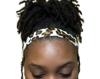 Cheetah Print Adjustable Headband