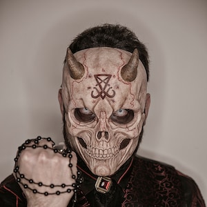 11+ Lucifer Morningstar Devil Face Mask PNG