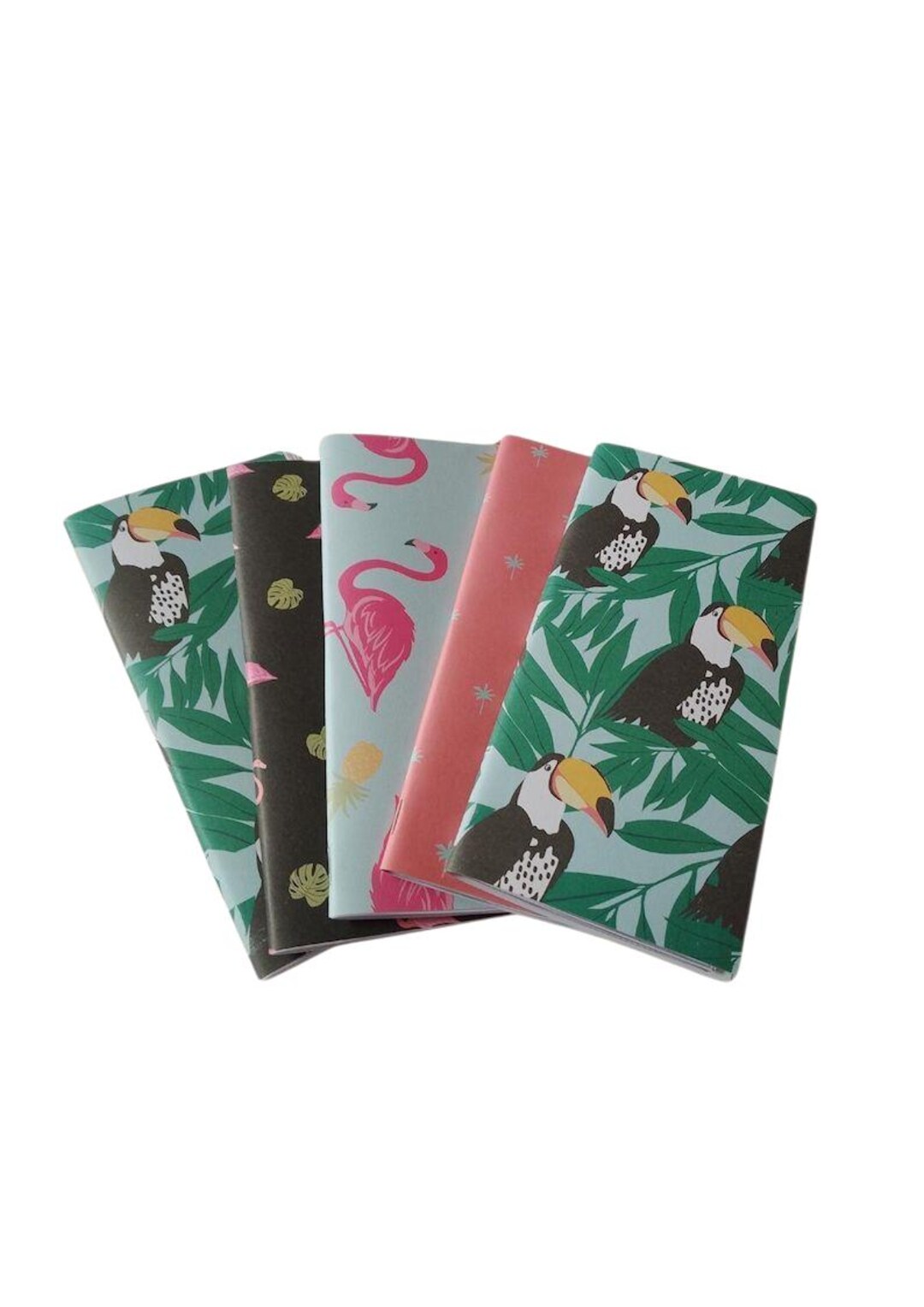 Patterned Note Books Five Imperfect Handmade Lined Paper Patterned Notebooks and Plain Paper ...