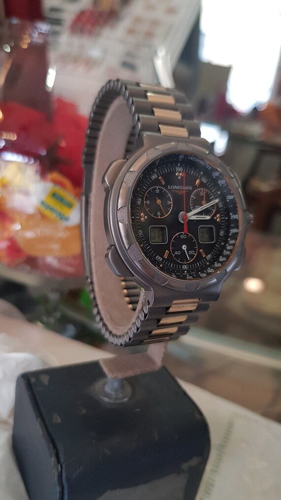 Longines CONQUEST Chronograph Titanium 