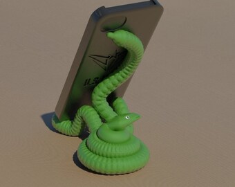 Universal smartphone holder "rattlesnake"