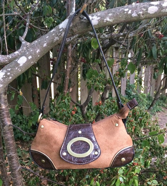 faux snakeskin purse