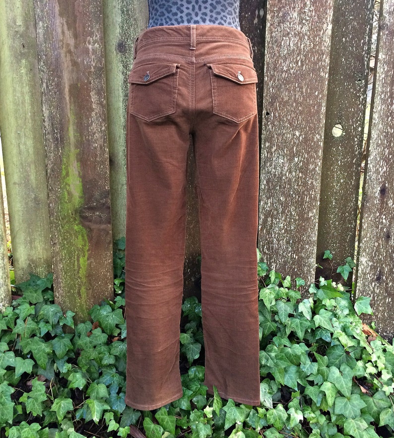 low rise corduroy pants