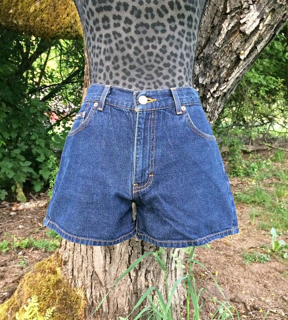 calvin klein jean shorts womens