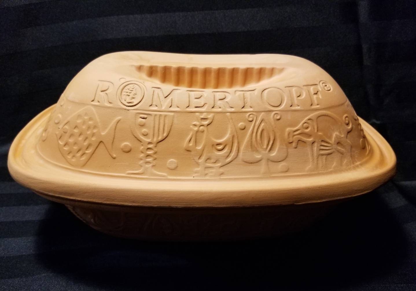 ROMERTOPF Terra Cotta Clay Bread Baker W-Germany #111 Baking Cooking