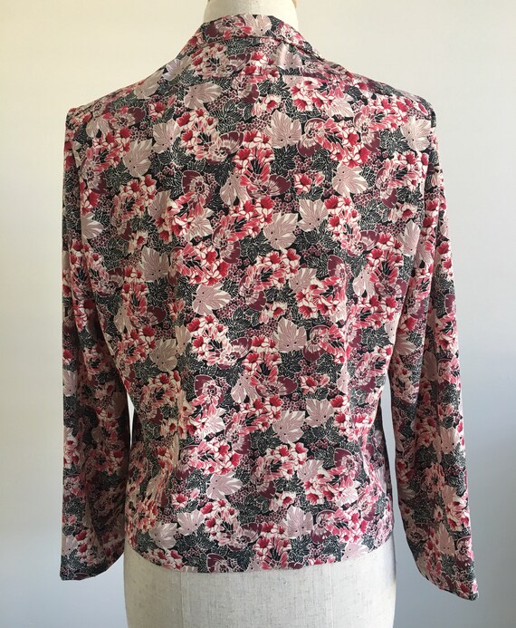 SHIRRED CUFF BLOUSE MEMORIES OF A GARDEN
