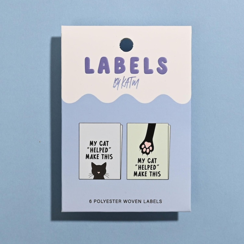 Woven Labels for Sewing Cat - Etsy