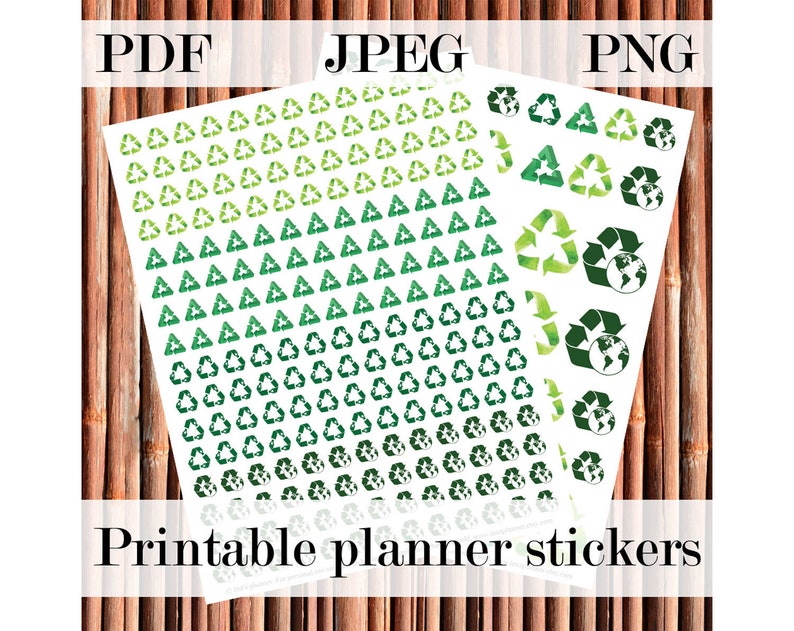 Recycle planner stickers łł Printable planner stickers łł Recycle labels łł Recycle stickers image about Recycle Labels Printable titled Recycle planner stickers łł Printable planner stickers łł Recycle labels łł Recycle stickers