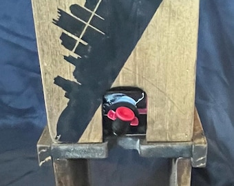 Box Wine Cover with Stand