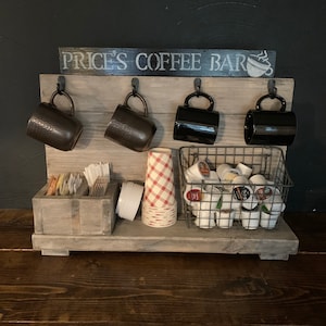 Counter top coffee bar