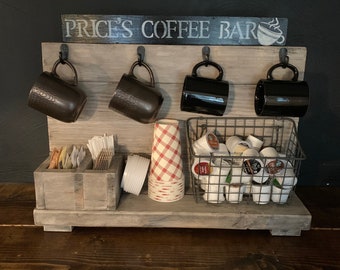 Counter top coffee bar