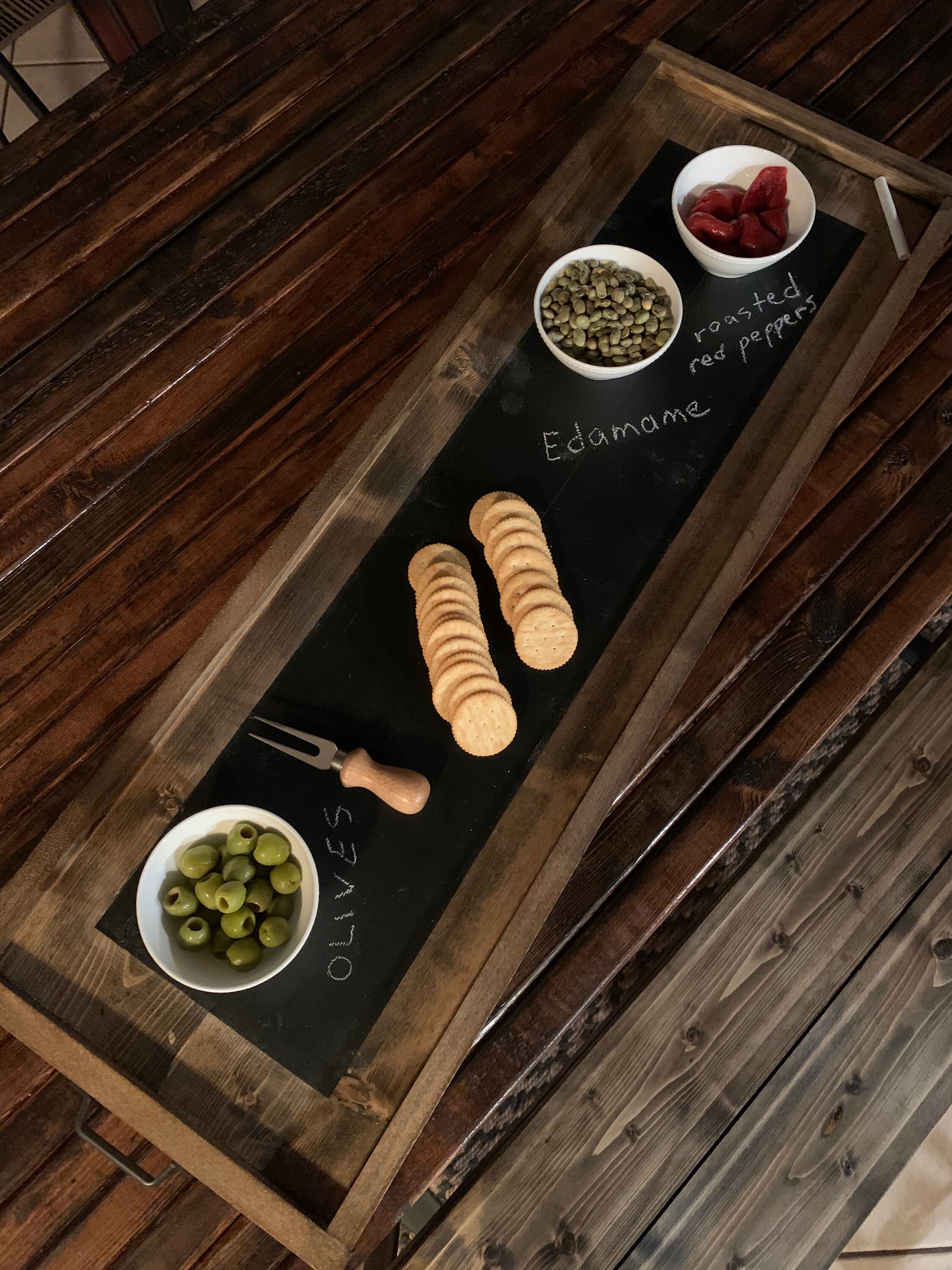 Chalkboard Charcuterie Board Etsy