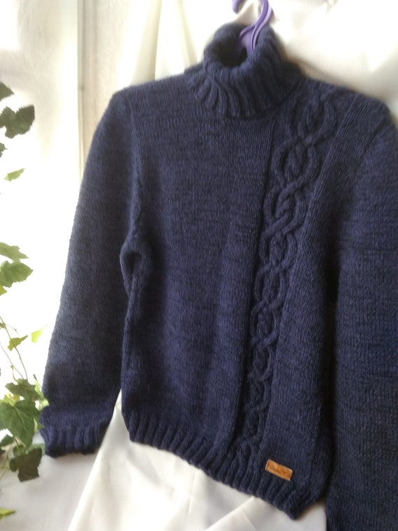 Outdoor Knit Sweater Handmade Sweater 
