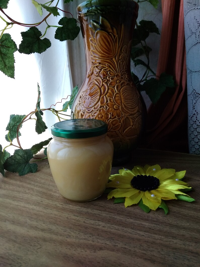 Raw Honey Natural honey Spring Harvest 2019 year Pure Raw Unfiltered Wildflower Honey All Never heated processed Glass jar 28oz