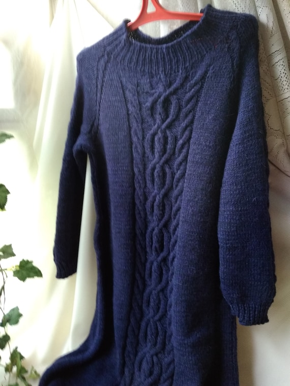 aran jumper dress
