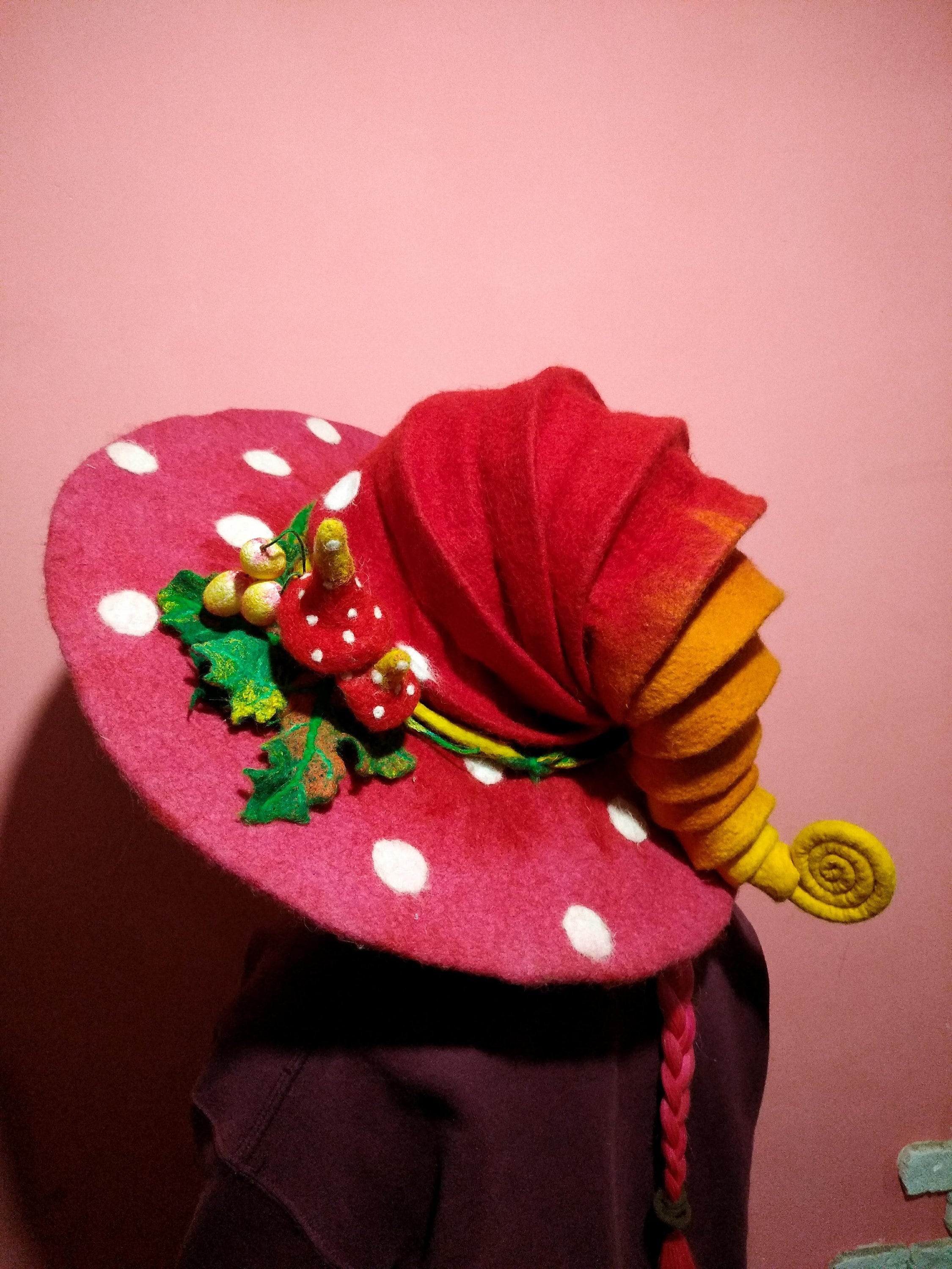 Witch Hat Wizard Hatmushroom Hat From 