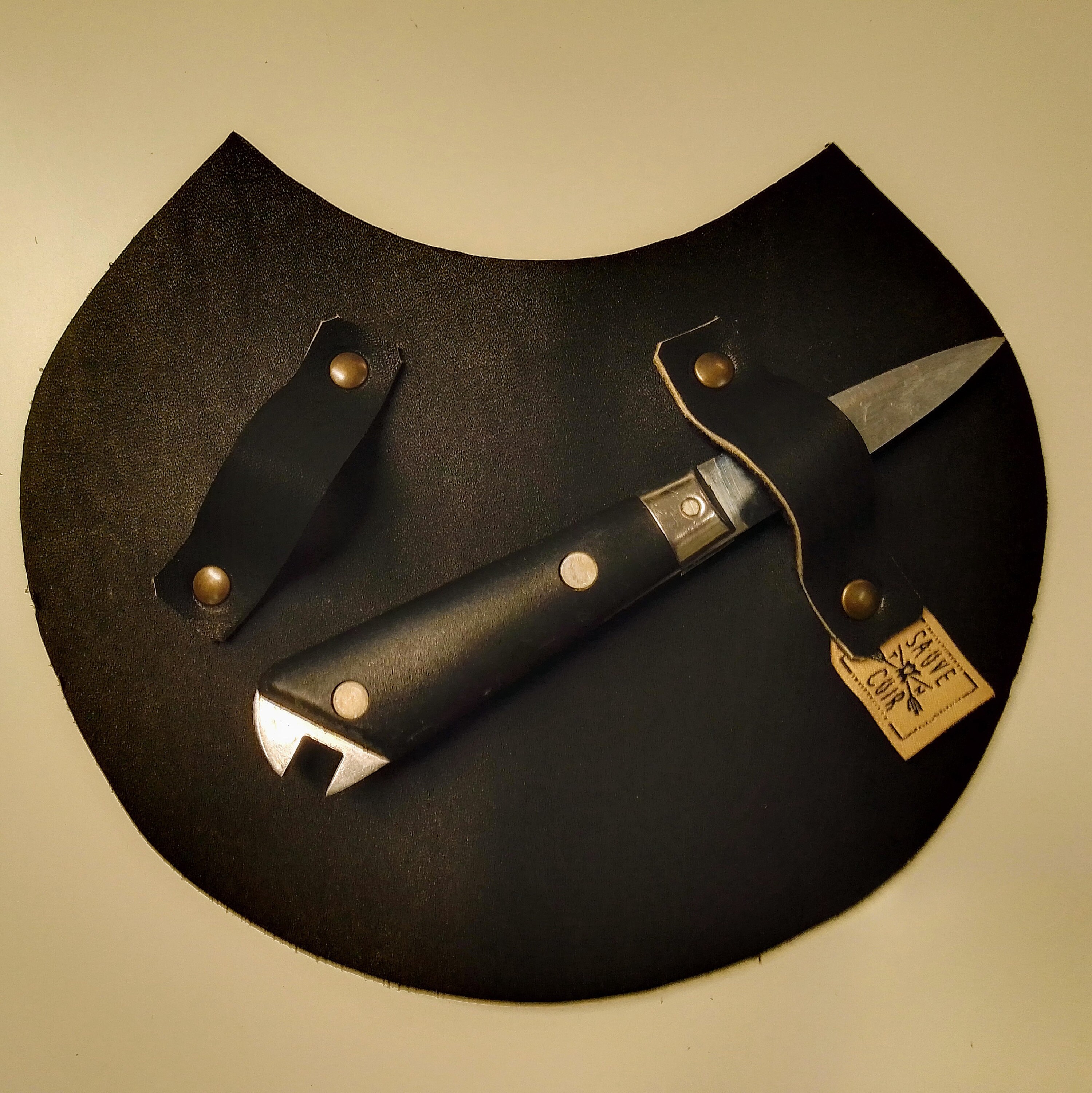 Manique A Huitres Noir