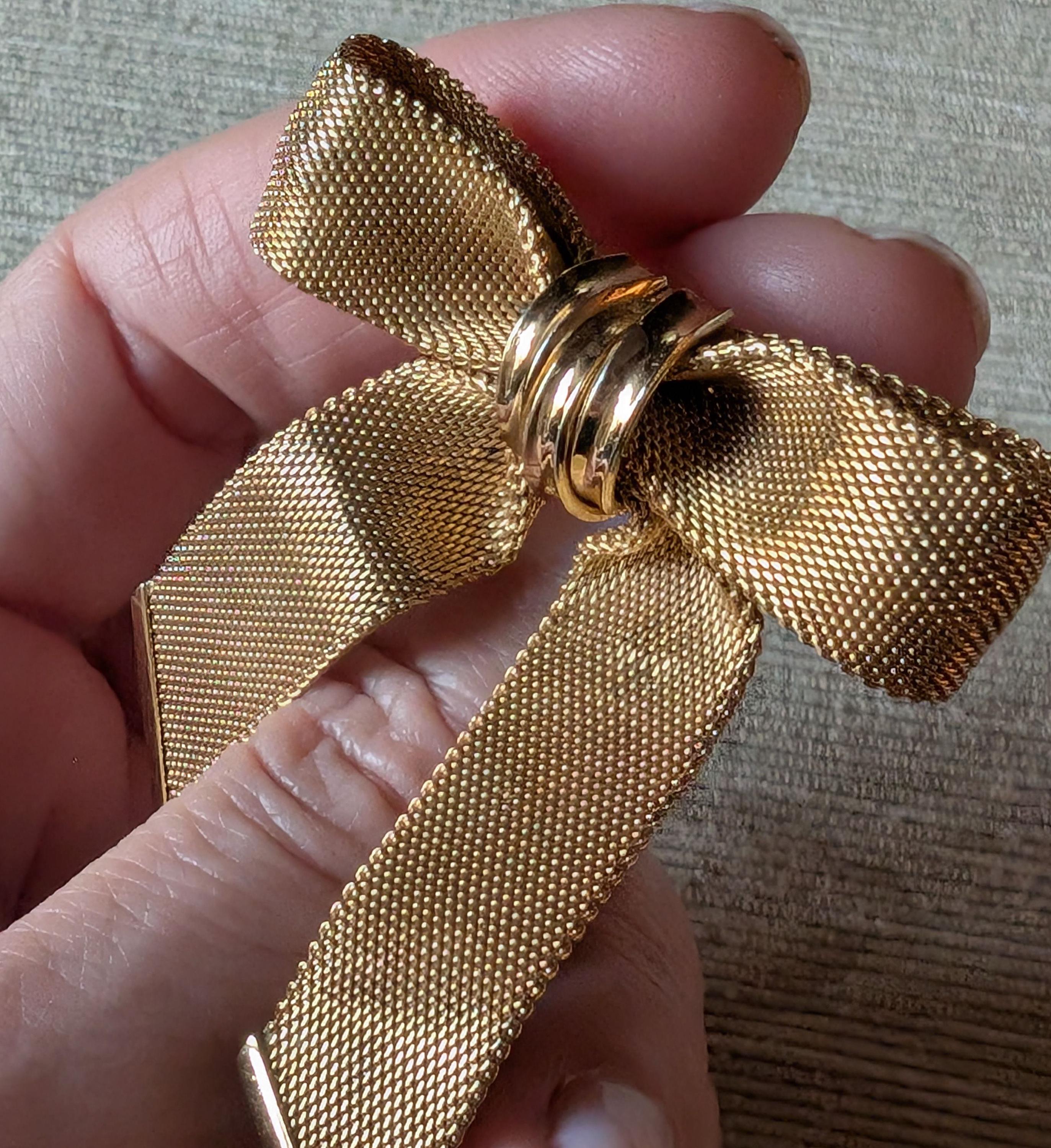 Christian Dior Bow Brooch Vintage 1964 - Etsy